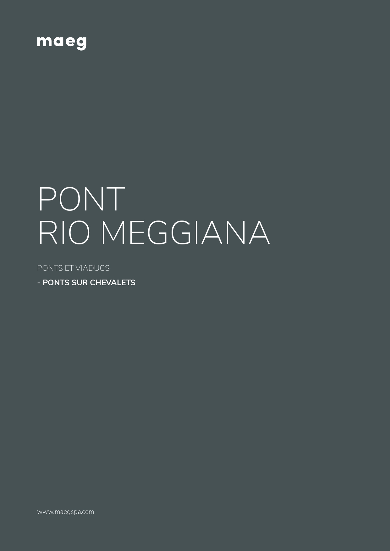 Rio Meggiana bridge